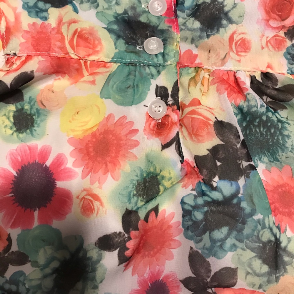 Girl’s Floral Dress